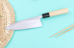 Couteau deba 18cm japonais artisanal Tsunehisa WS2