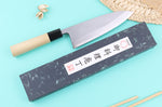 Couteau deba 18cm japonais artisanal Tsunehisa WS2
