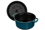 Cocotte ronde Staub en fonte émaillée La Mer - 24 cm