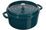 Cocotte ronde Staub en fonte émaillée La Mer - 28 cm