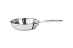 Poêle sautoir Cristel Castel'Pro en acier inoxydable 18/10 5 ply - 16cm - 18cm