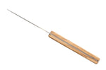 Set de 2 couteaux d'office Deejo Office Polynésien et Pacifique manche en bois d'olivier et bois corail 9cm