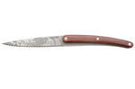 Set de 2 couteaux d'office Deejo Office Japonais manche en bois d'olivier et bois corail 9cm