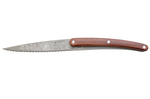 Set de 2 couteaux d'office Deejo Office Blossom manche en bois d'olivier et bois corail 9cm