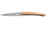 Set de 2 couteaux d'office Deejo Office Blossom manche en bois d'olivier et bois corail 9cm