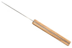 Set de 2 couteaux d'office Deejo Office Dandy et Latino manche en bois d'olivier et bois corail 9cm