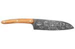 Couteau sankai Deejo Saporem Mundi 17cm manche en bois d'olivier