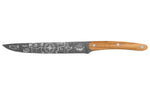 Couteau tranchelard Deejo Saporem Mundi 20cm manche en bois d'olivier