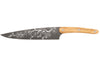 Couteau de chef Deejo Sakura 20cm manche en bois d'olivier