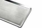 Plaque pâtissière perforée en aluminium Patisdécor avec rebords 40x30cm