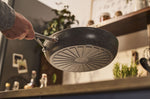 Sauteuse antiadhésive Ballarini Salina 28cm et couvercle en verre