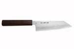 Couteau bunka 16,5cm japonais artisanal Sakai Kikumori TS10 en chêne noir