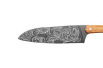 Couteau sankai Deejo Floréal 17cm manche en bois d'olivier