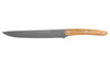 Couteau tranchelard Deejo 20cm manche en bois d'olivier