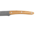Couteau tranchelard Deejo 20cm manche en bois d'olivier