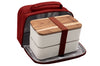 Sac isotherme Akinod terracotta + Bento blanc 1,4L