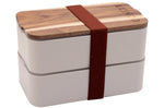 Sac isotherme Akinod terracotta + Bento blanc 1,4L