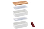 Sac isotherme Akinod terracotta + Bento blanc 1,4L