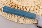 Couteau kiritsuke 20cm japonais artisanal Hado Shiosai VG10 manche bleu