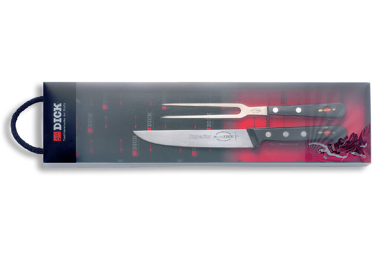Coffret de découpe professionnels Dick Superior couteau + fourchette