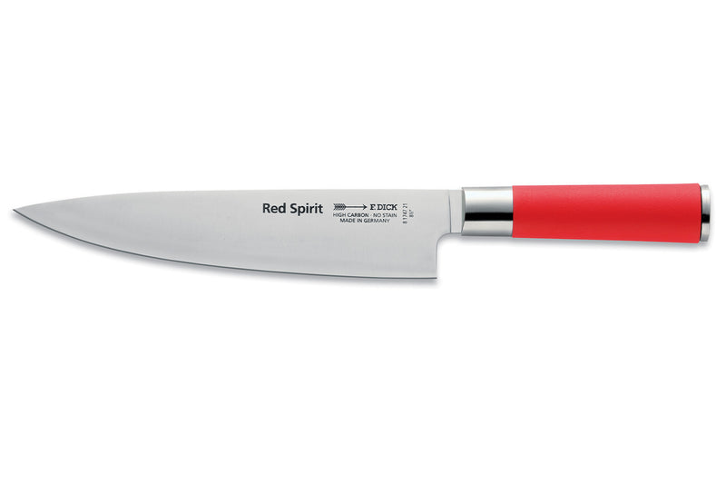 Couteau de chef DICK Red Spirit acier inoxydable 21cm manche rouge