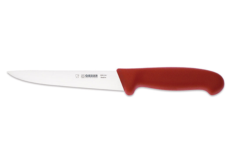 Couteau à saigner pro Giesser lame 16cm 3005 - Rouge