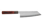 Couteau bunka 17cm japonais artisanal Hado Shiosai VG10 manche bois de pakka