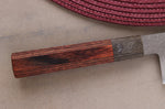 Couteau bunka 17cm japonais artisanal Hado Shiosai VG10 manche bois de pakka