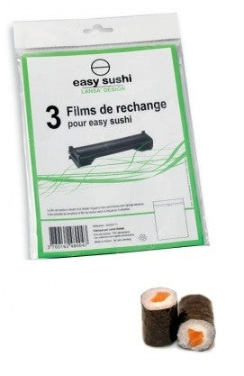 Set de 3 films de traction pour machine à sushis Easy Sushi
