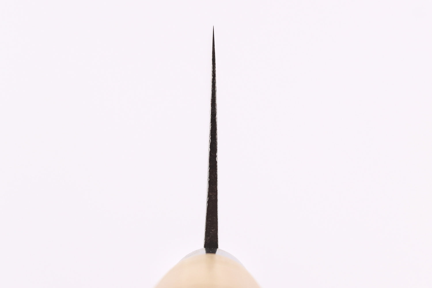 Couteau de chef chinois artisanal japonais 17cm Hatsukokoro Sentan Kurouchi Migaki en érable