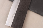 Couteau de chef chinois artisanal japonais 17cm Hatsukokoro Sentan Kurouchi Migaki en érable