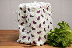 Essoreuse à salade Cookut motif aubergine