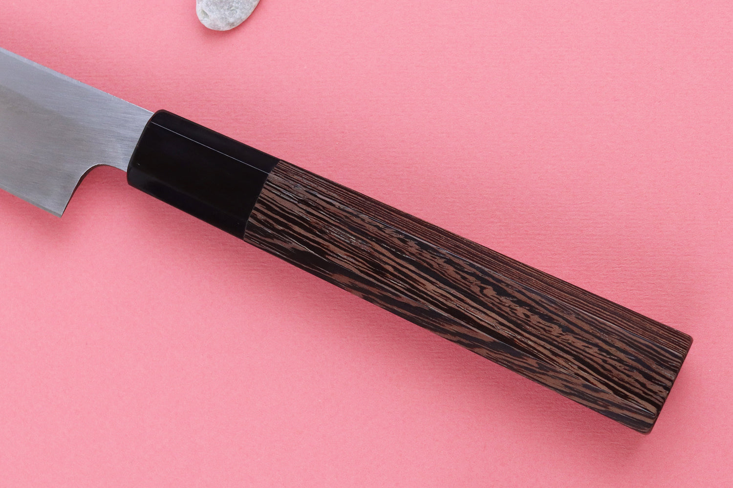 Couteau yanagiba kiritsuke 27cm japonais artisanal Hatsukokoro Shirasagi manche en wengé
