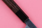 Couteau yanagiba kiritsuke 27cm japonais artisanal Hatsukokoro Shirasagi manche en wengé