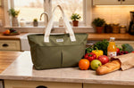 Lunch bag isotherme Akinod 10:47 en polycoton olive 21L