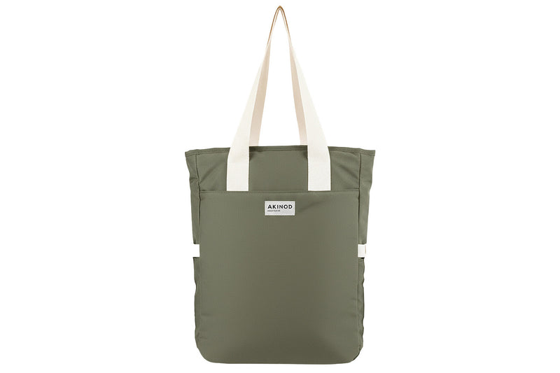 Lunch bag XL isotherme Akinod 08:19 en polycoton olive 17,5L