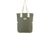 Lunch bag XL isotherme Akinod 08:19 en polycoton olive 17,5L