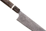Couteau de chef 23cm japonais artisanal Nigara Hamono Anmon Damascus SG2