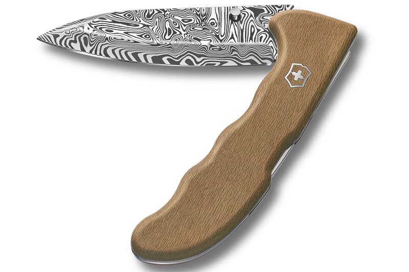 Couteau pliant Victorinox Evoke Wood Damast Édition limitée 2026