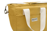 Lunch bag isotherme Akinod 08:17 en polycoton moutarde 7L