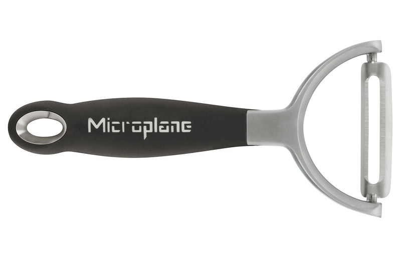 Éplucheur Microplane lame droite en acier inoxydable