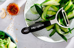 Éplucheur Microplane lame droite en acier inoxydable