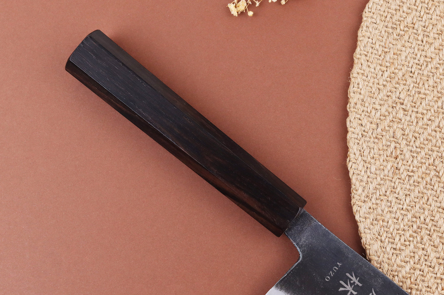 Couteau gyuto 21cm japonais artisanal Yuzo Shinju BS2