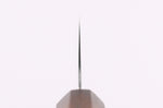 Couteau ko santoku 15cm japonais artisanal Wusaki Hikari SLD manche bubinga