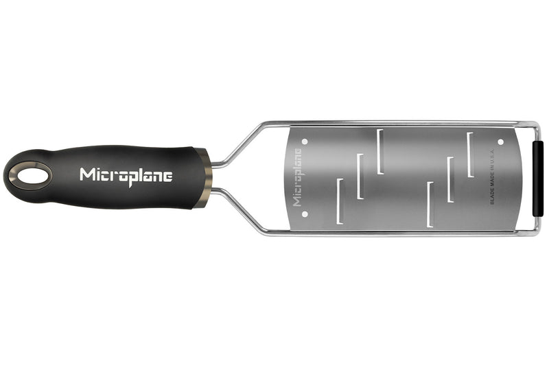 Râpe Microplane Gourmet coupe large manche noir