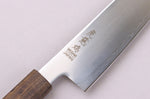 Couteau sujihiki kiritsuke 20cm japonais artisanal Wusaki Hikari SLD manche bubinga