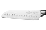 Couteau santoku Sabatier International Hercules lame alvéolée 18cm manche ABS 3 rivets