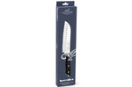 Couteau santoku Sabatier International Hercules lame alvéolée 18cm manche ABS 3 rivets