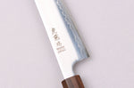Couteau universel 13cm japonais artisanal Wusaki Hikari SLD manche bubinga