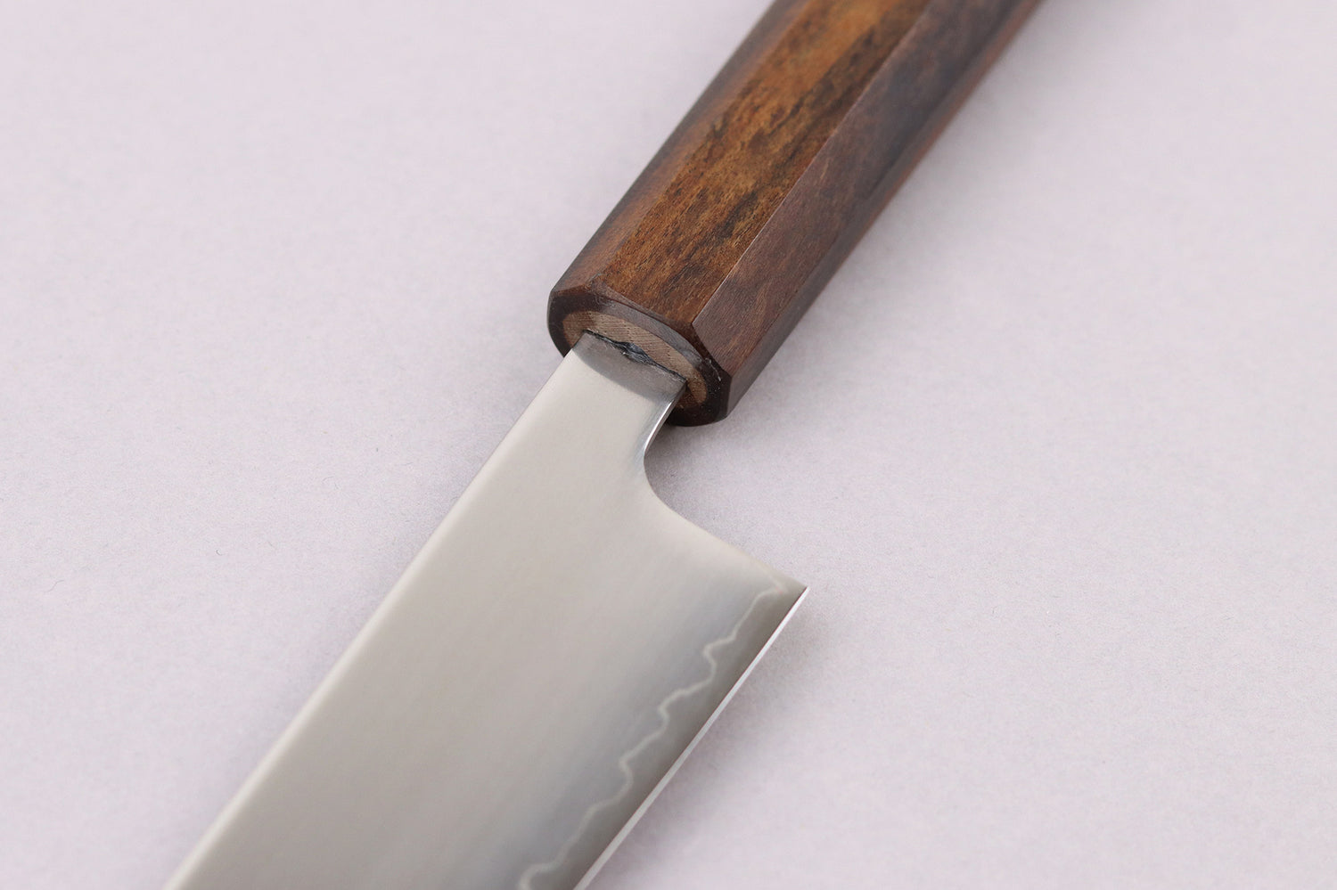 Couteau universel 13cm japonais artisanal Wusaki Hikari SLD manche bubinga